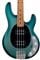 Ernie Ball Music Man StingRay Special HH Bass with MONO Bag Frost Green Pearl Front View